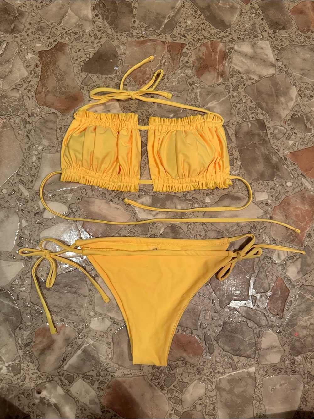 Yellow Bikini